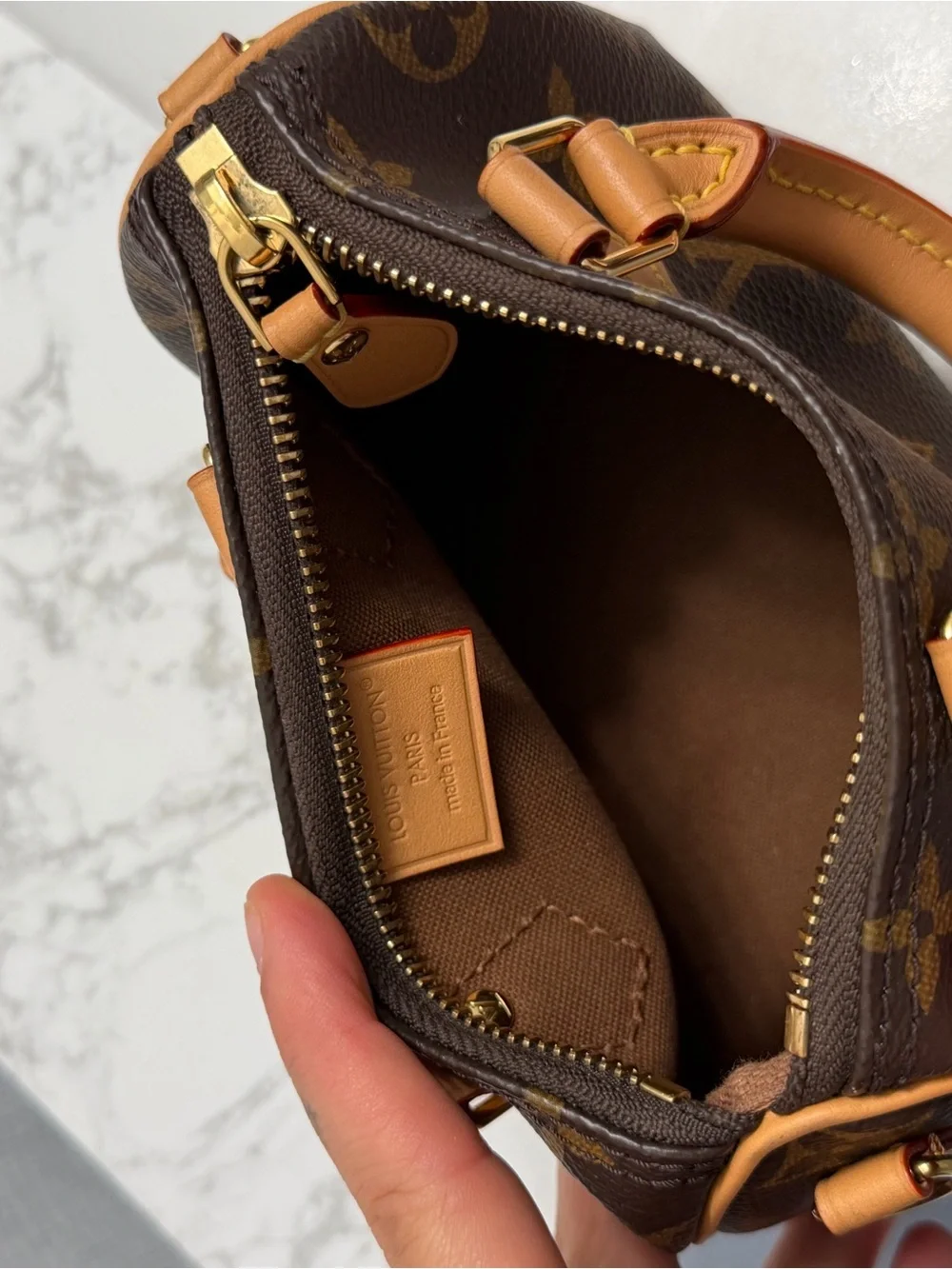 Louis Vuitton Monogram Nano Speedy